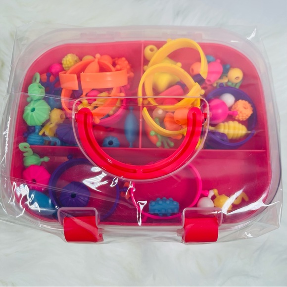 New Snap Pop Beads for Kids Jewelry Making Kit DIY Bracelets Hairband - Picture 10 of 13